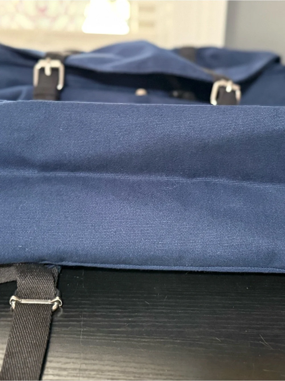 Navy Blue Ralph Lauren Fragrances Drawstring Backpack (NWOT) - Picture 12 of 13